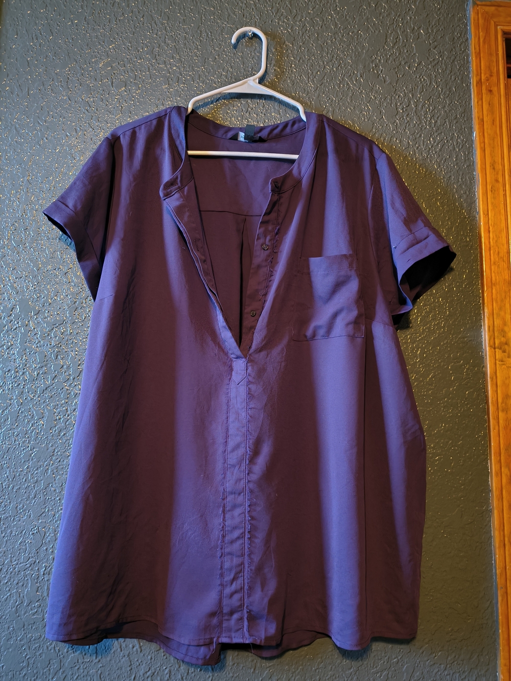 Simply Vera Vera Wang Purple Blouse